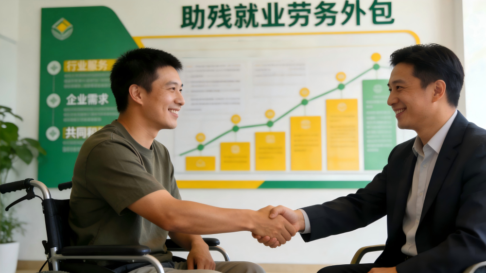 咸陽殘疾人助殘就業勞務外包